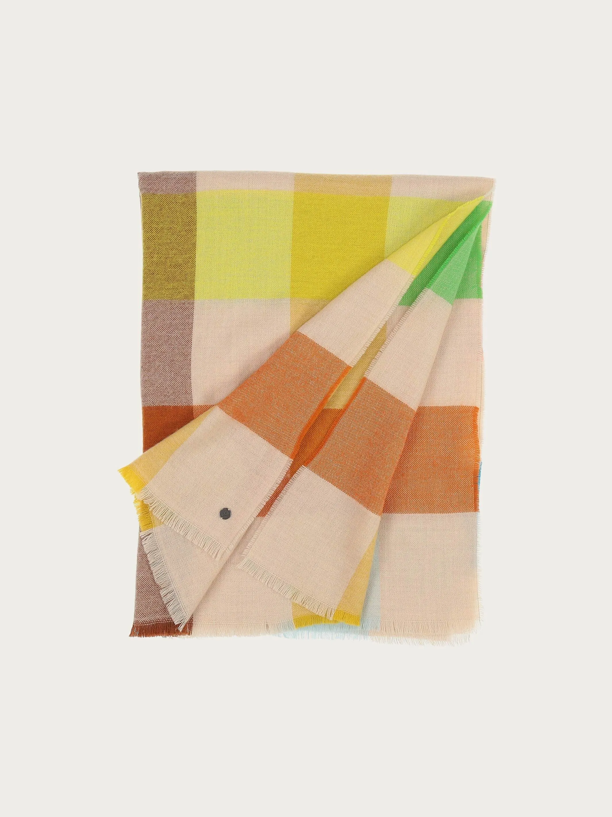 Modern Colourblock Oversize Scarf