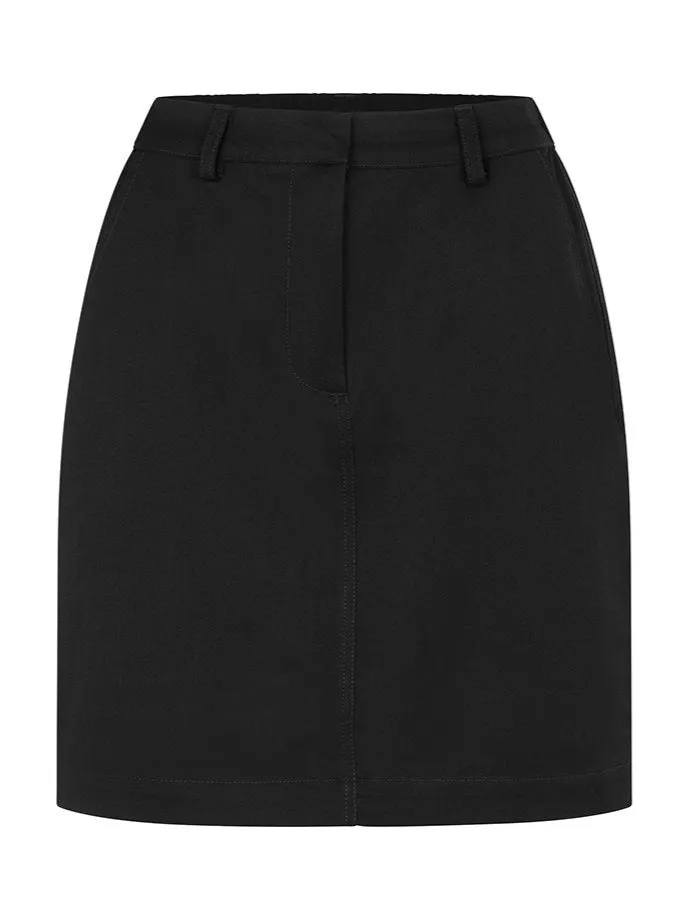 NELLIS SHORT-M SKIRT | BLACK