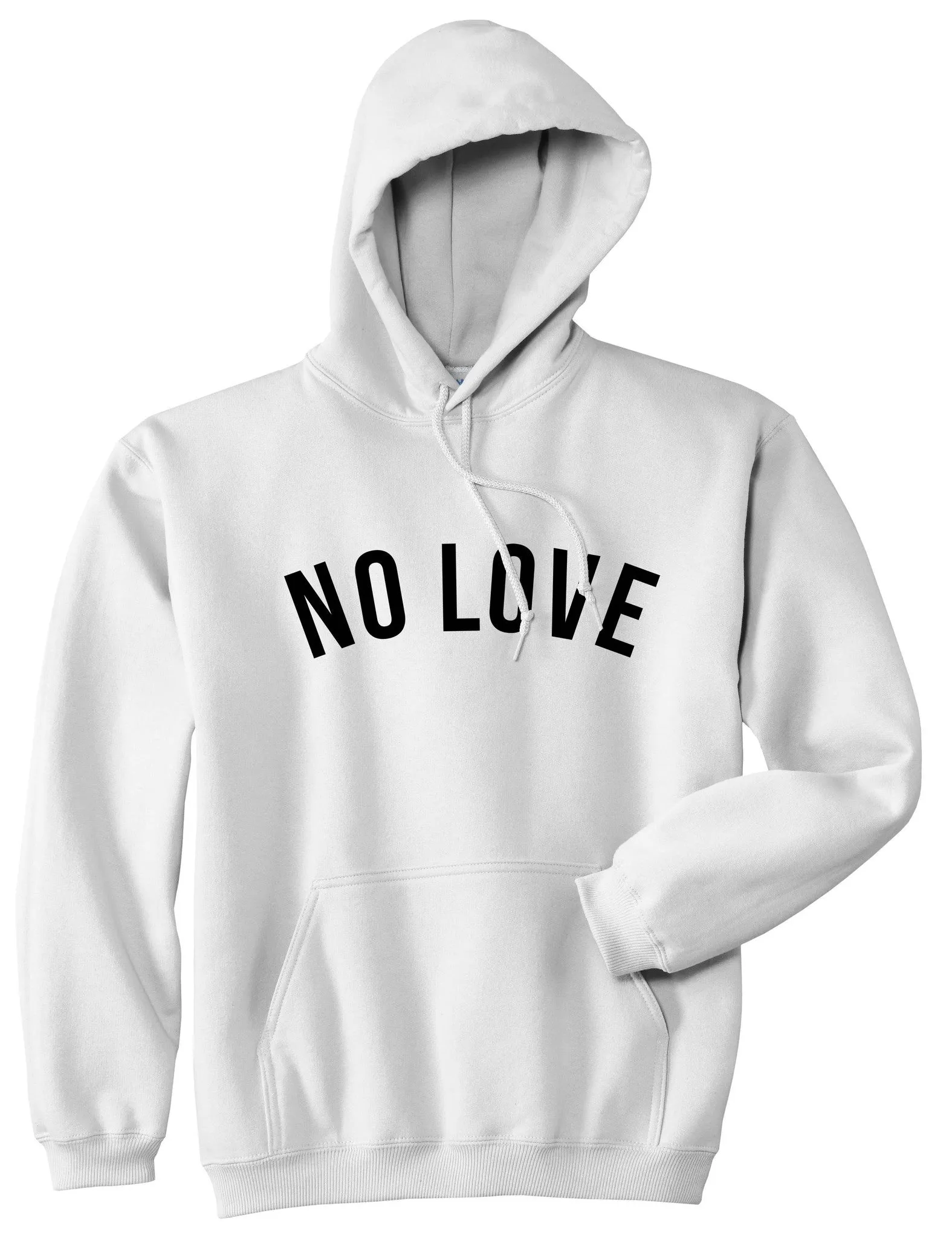 No Love Pullover Hoodie Hoody