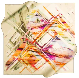 Pierre Cardin Luxury Silk Scarf Electra No. 51