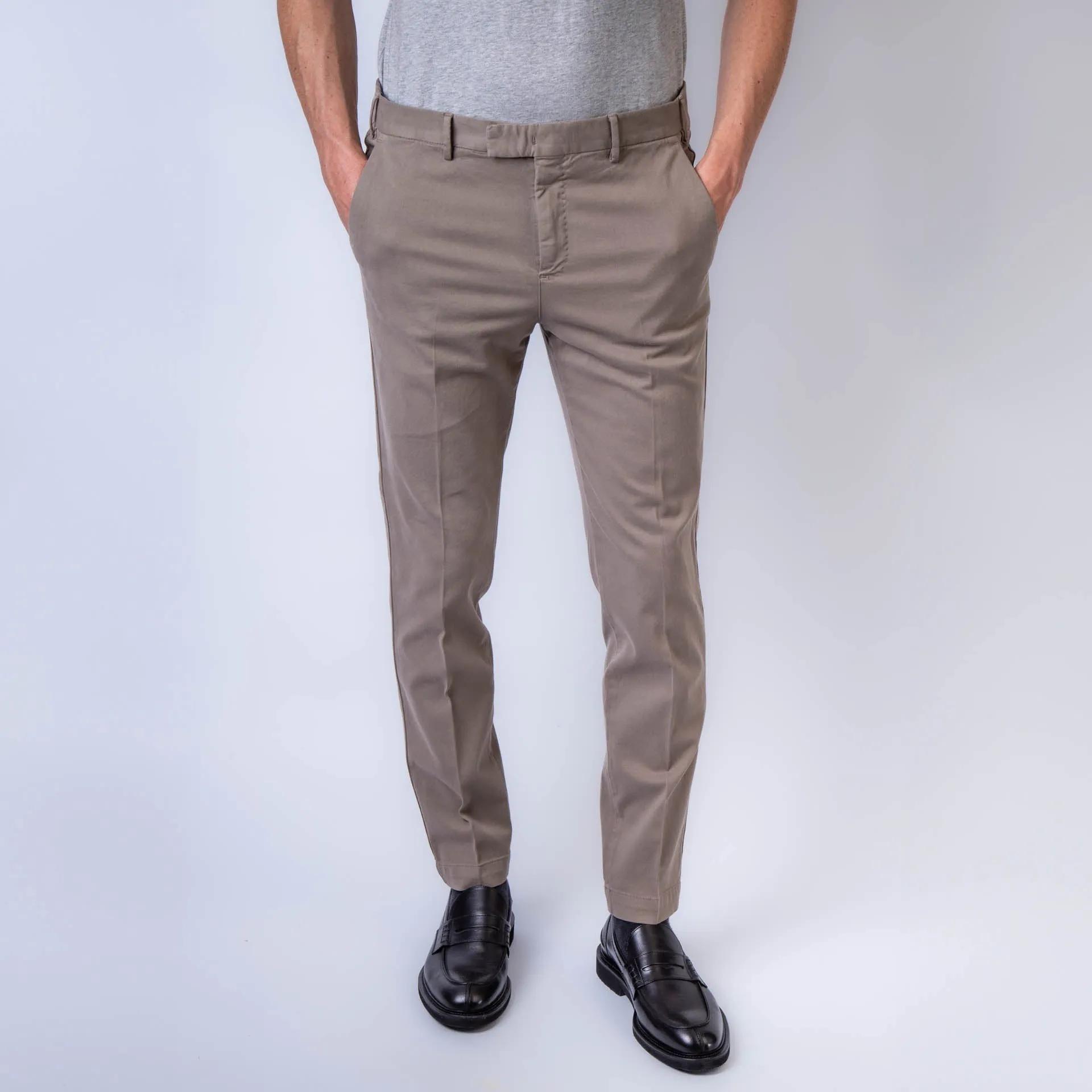 PT TORINO TROUSERS ATMAZ00CL1-TU91 Y121 KHAKI