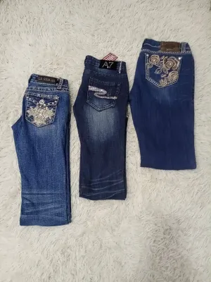 "Y2k 2024" -  Mixed Jeans Bundle - 20 Pcs