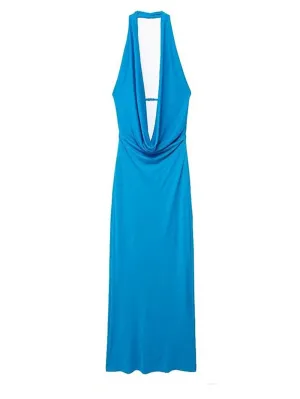 Sienna Sleeveless Backless Midi Dress