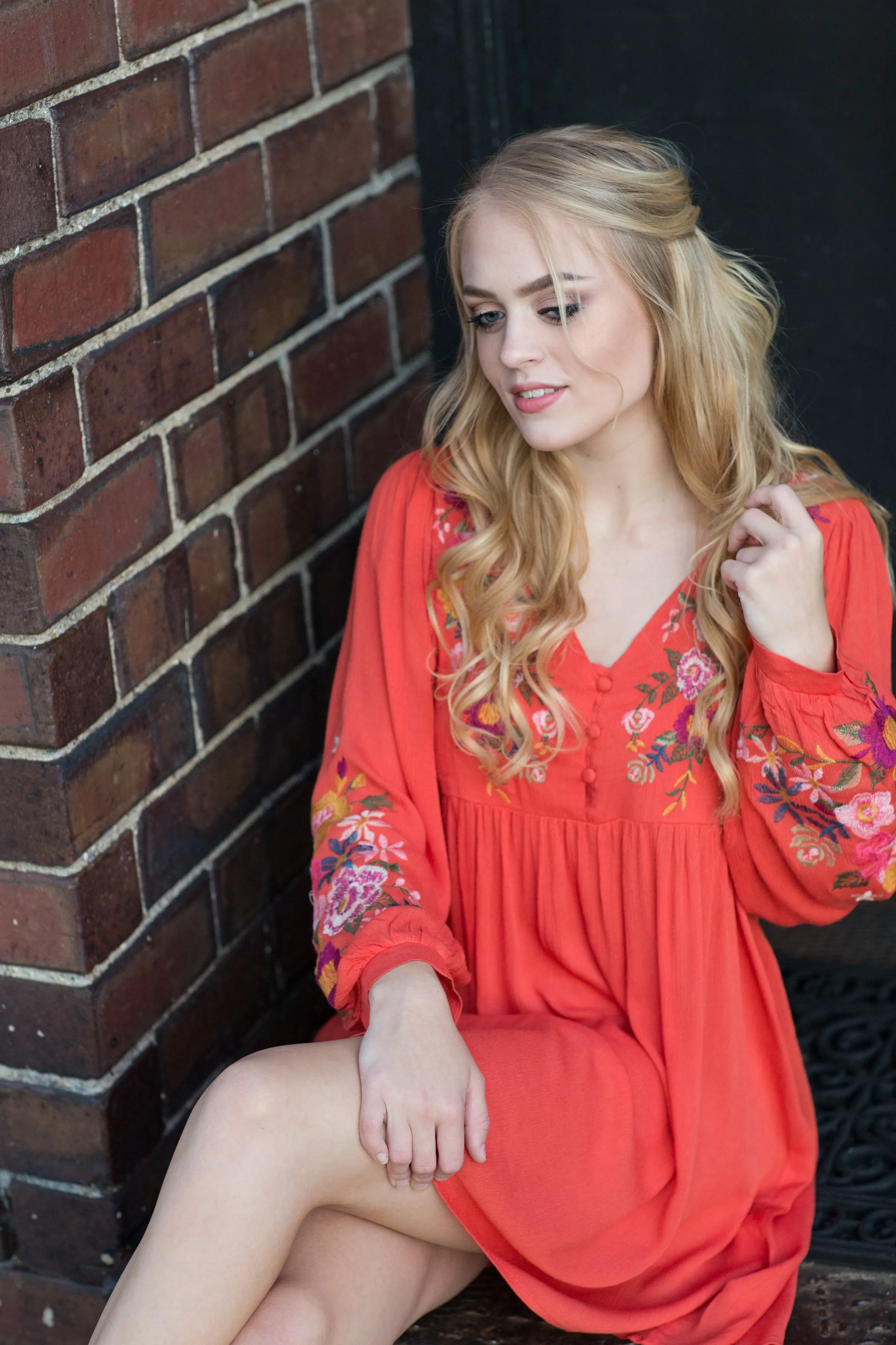 Sunset Nights Babydoll Dress