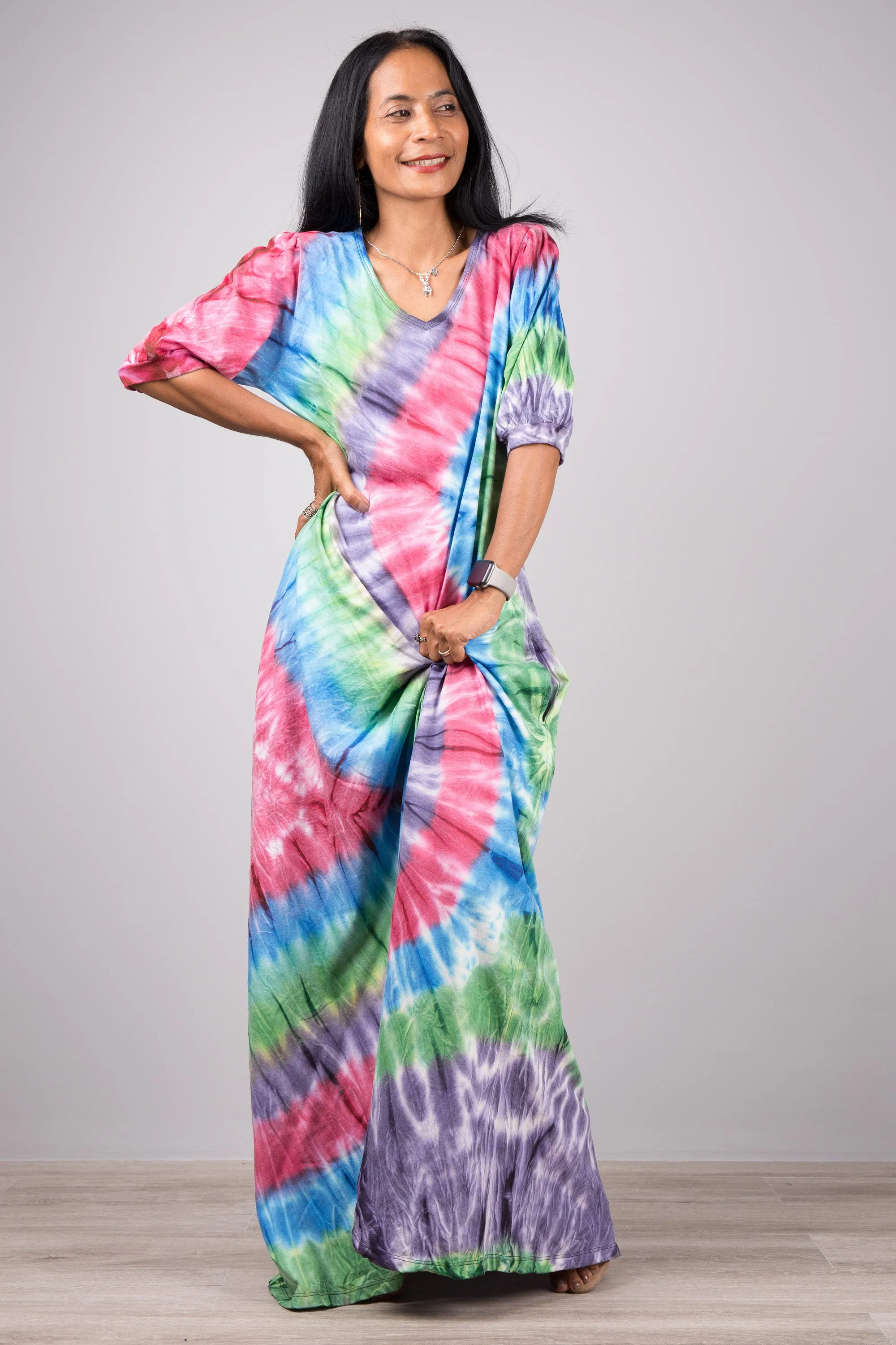 Tie dye dress