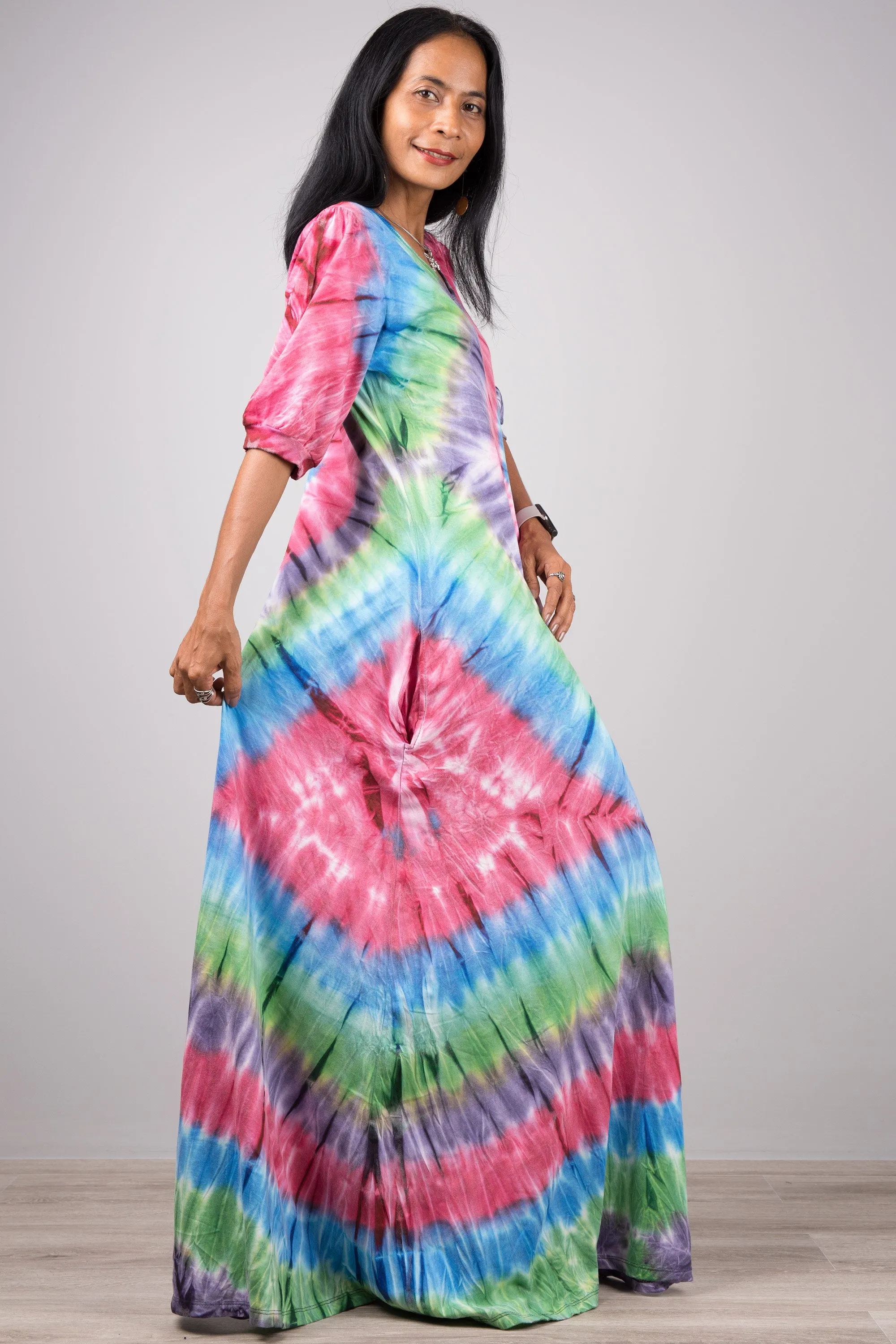 Tie dye dress