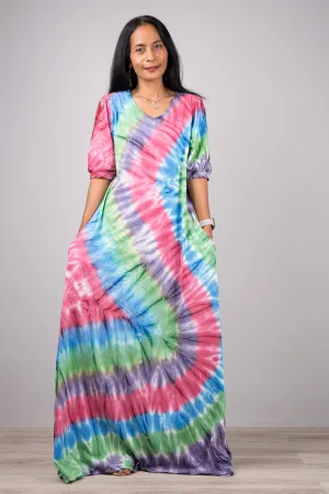 Tie dye dress