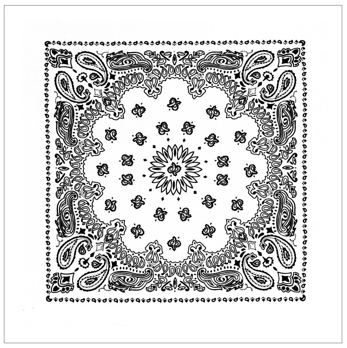 Trainmen Paisley Bandanas - 13 Colors To Choose From