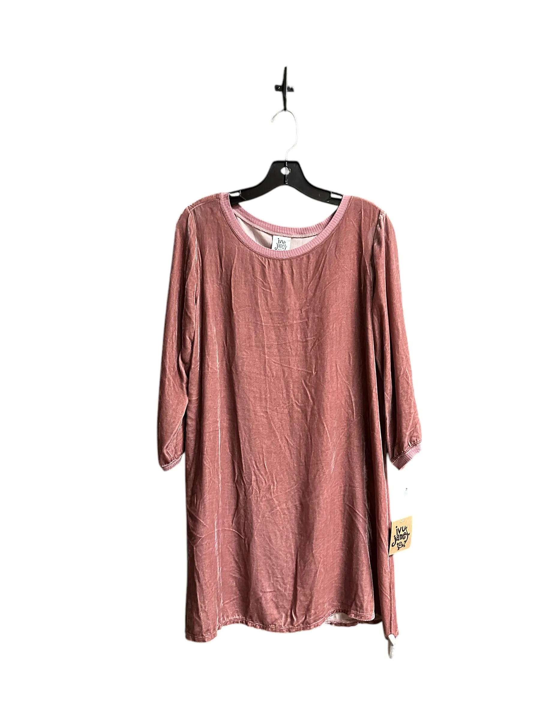 Tunic Long Sleeve By Ivy Jane In Mauve, Size: M