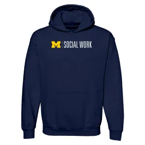 UMSSW Hooded Pullover - Navy