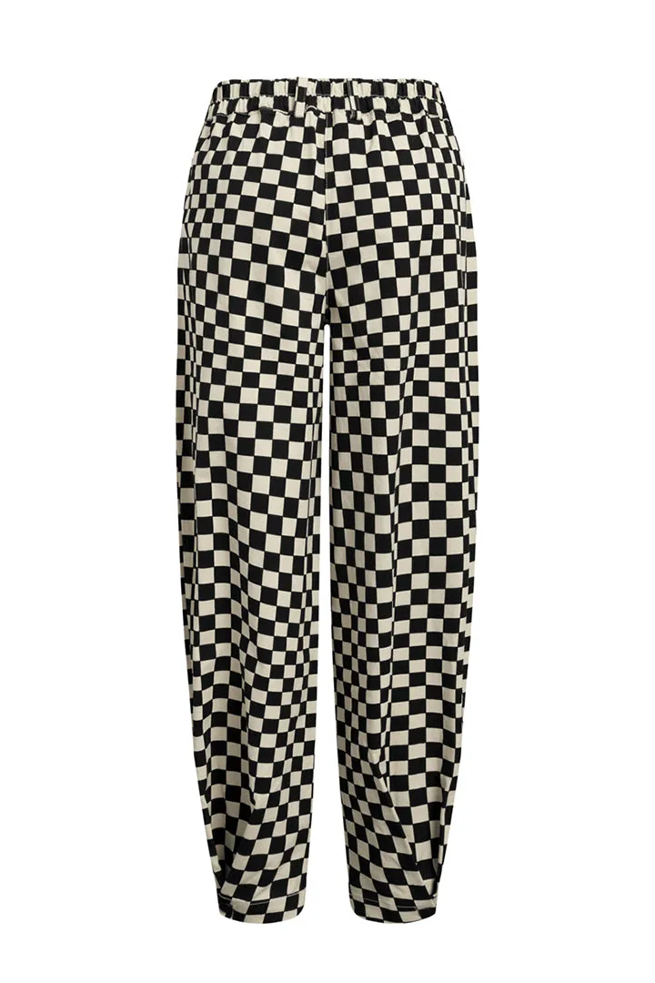 Viper Trousers - Black Checked