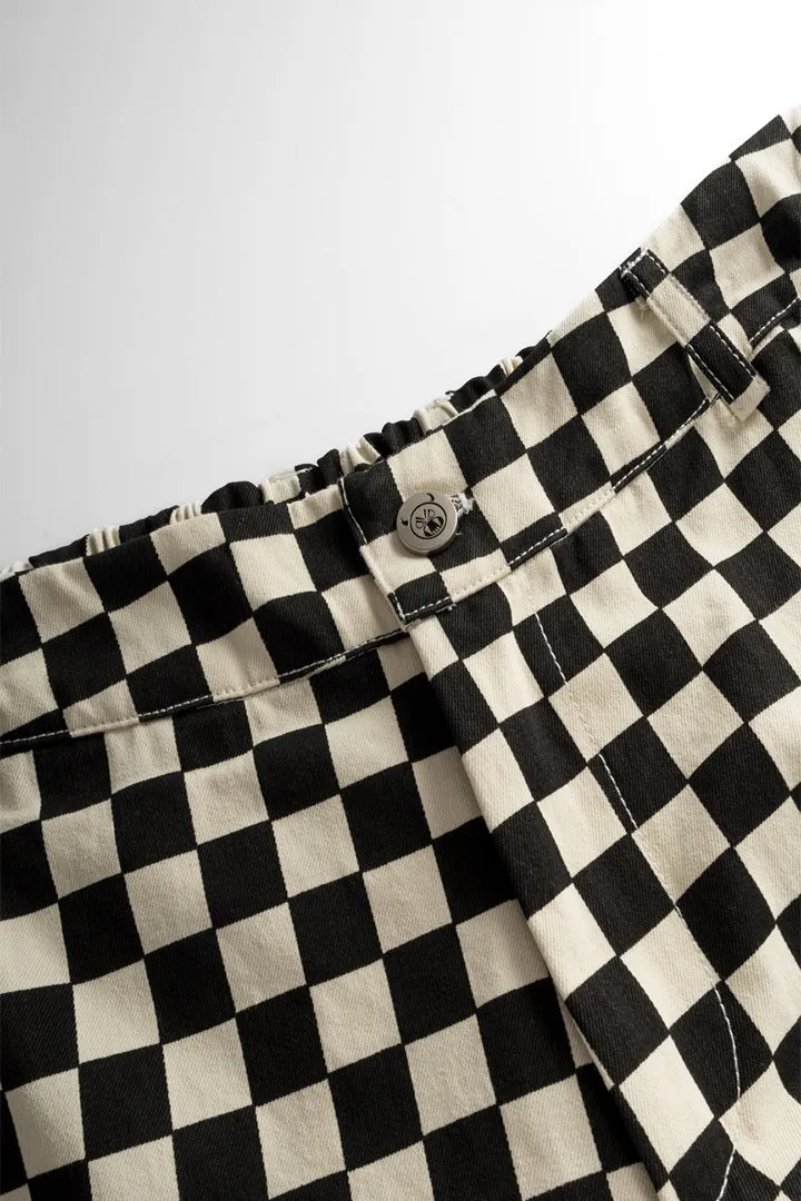 Viper Trousers - Black Checked