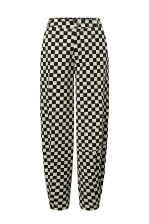 Viper Trousers - Black Checked