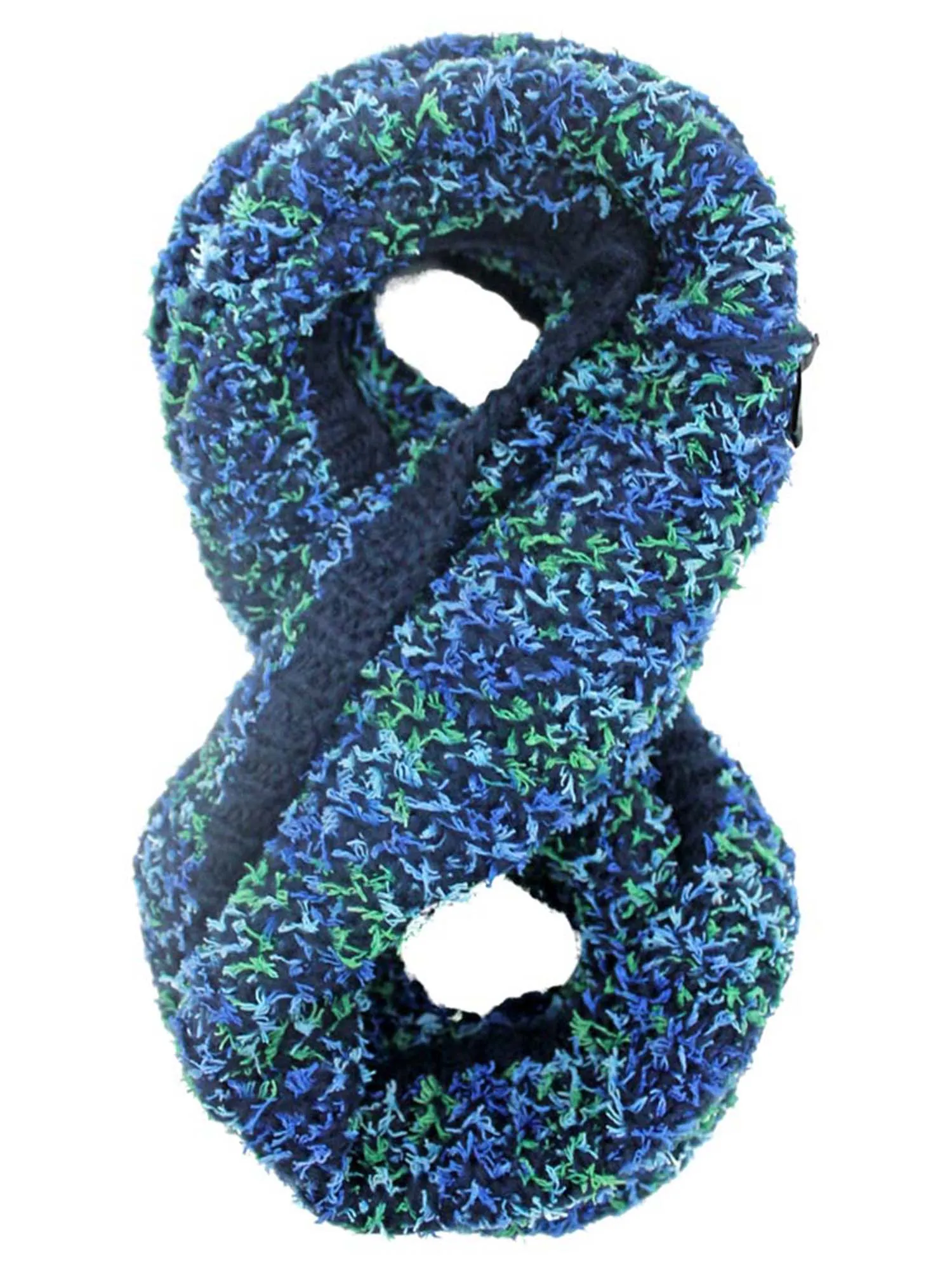 Winter Knit Multicolor Unisex Infinity Scarf