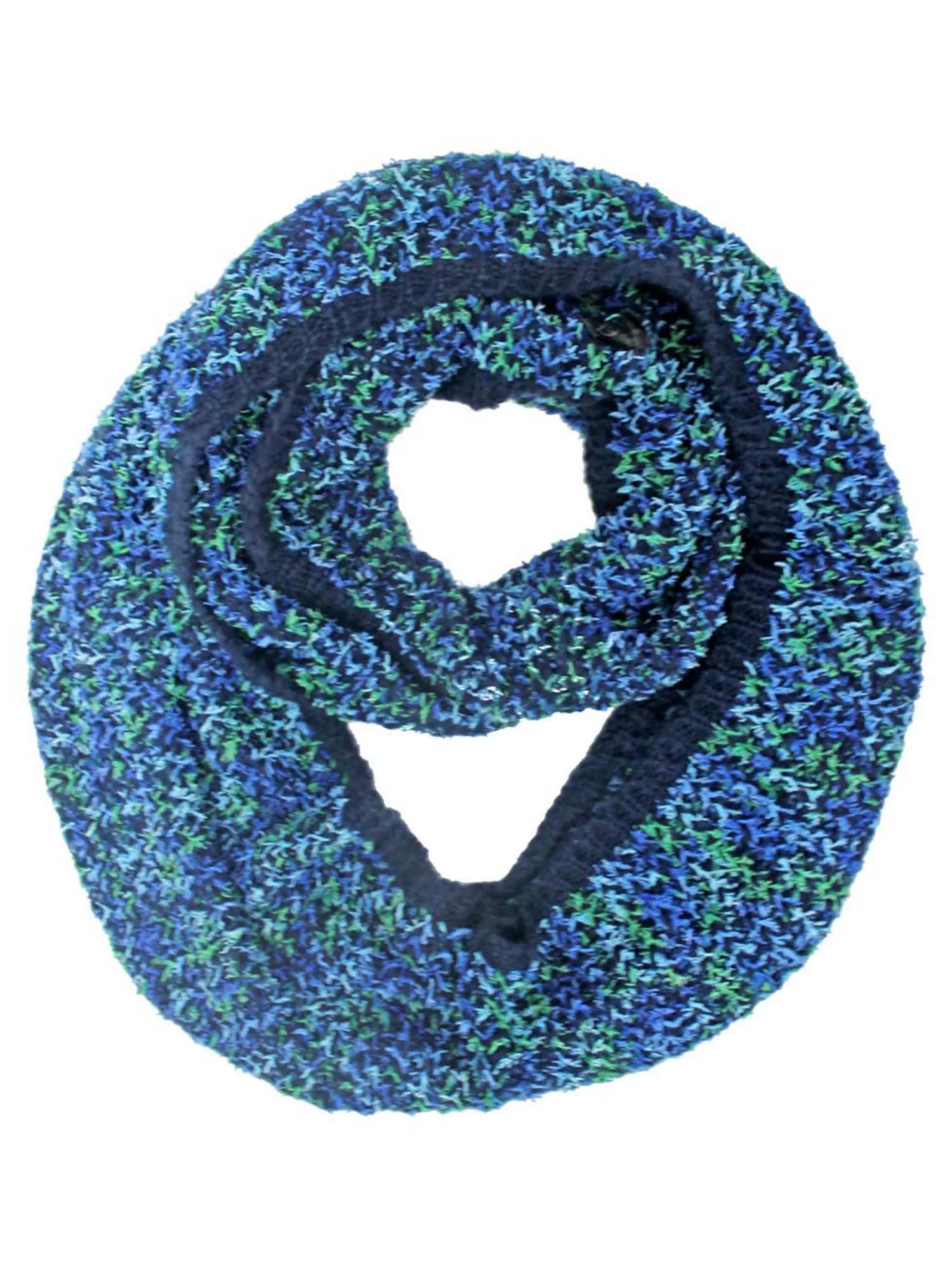 Winter Knit Multicolor Unisex Infinity Scarf