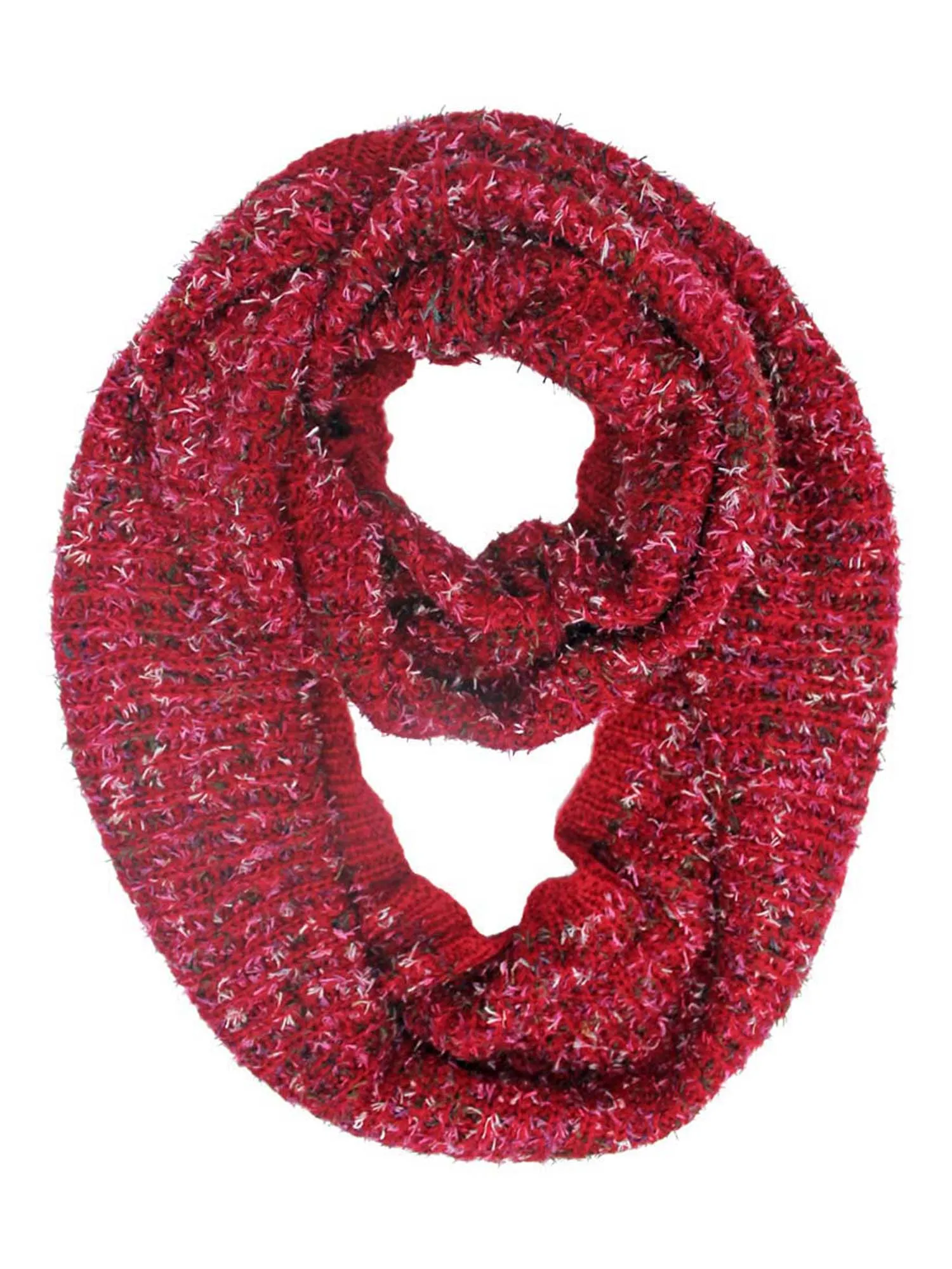 Winter Knit Multicolor Unisex Infinity Scarf