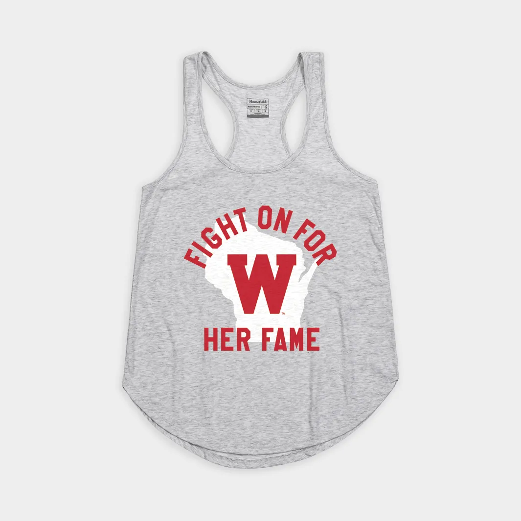 Wisconsin Badgers Fight Song Women's Tank