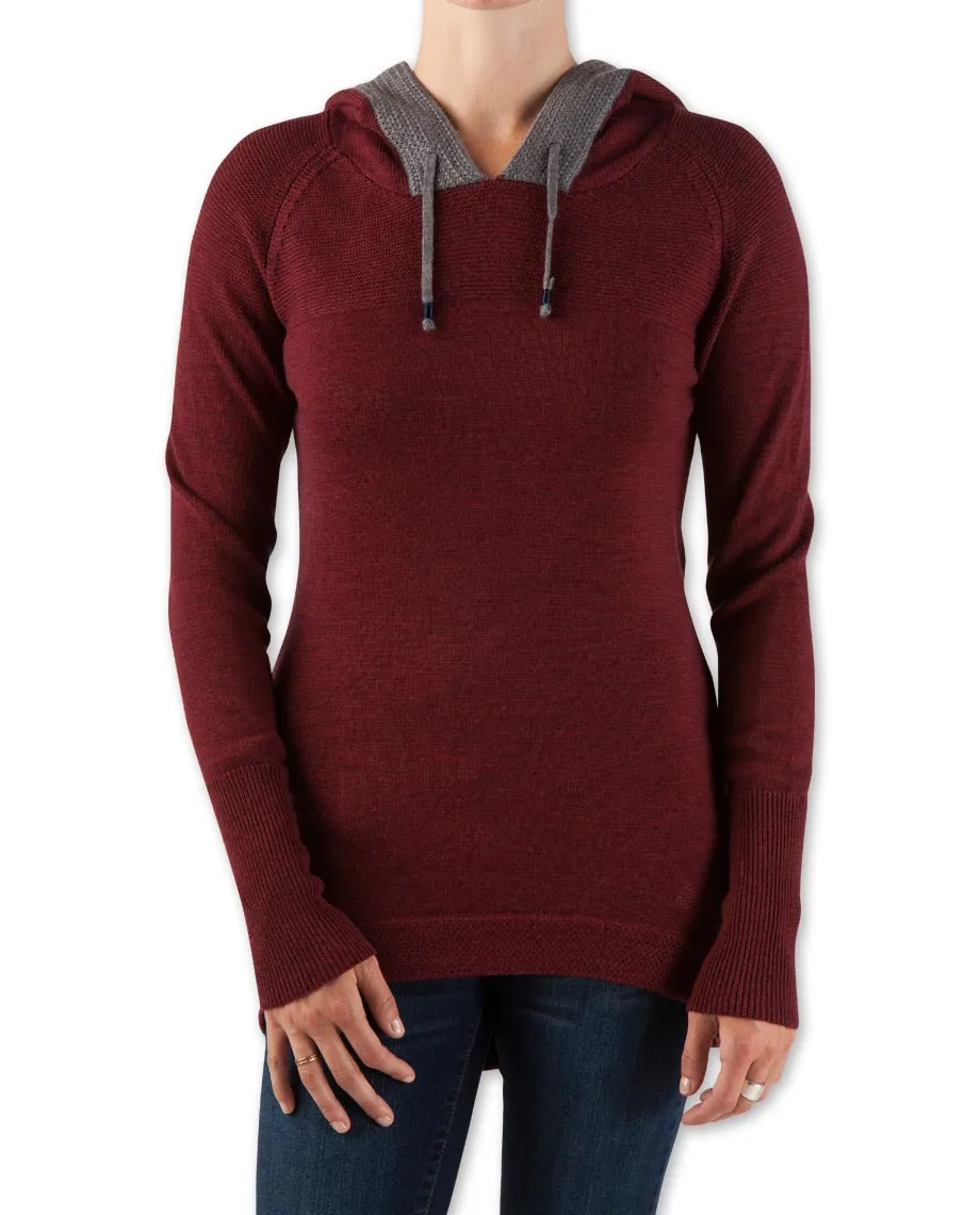 Women's Idyll Merino Hoooded Sweater - 2015