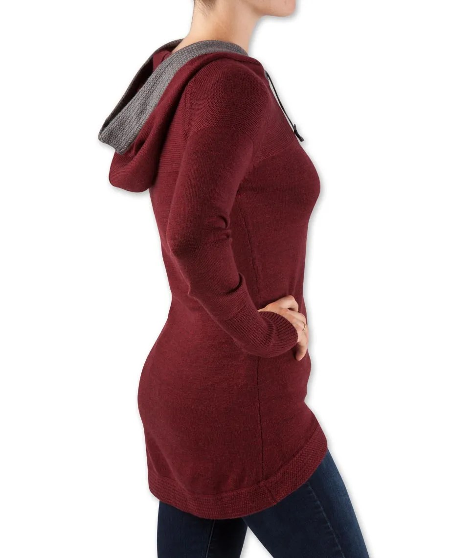 Women's Idyll Merino Hoooded Sweater - 2015