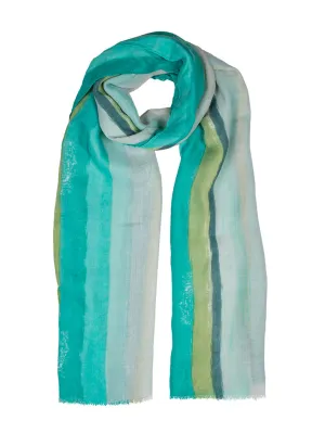 Women's Tonal Stripe Lightweight Scarf