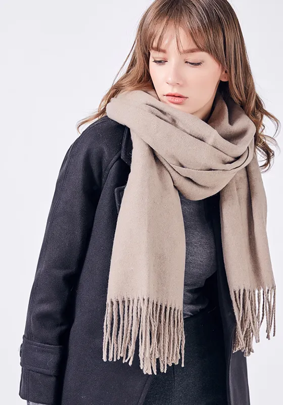 Wool Bufandas Mujer Soft Scarf